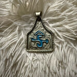 Cow tag pendent